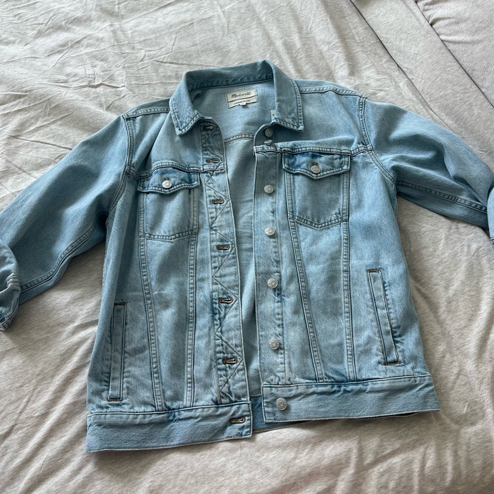 Madewell Oversized Trucker Jean Jacket
